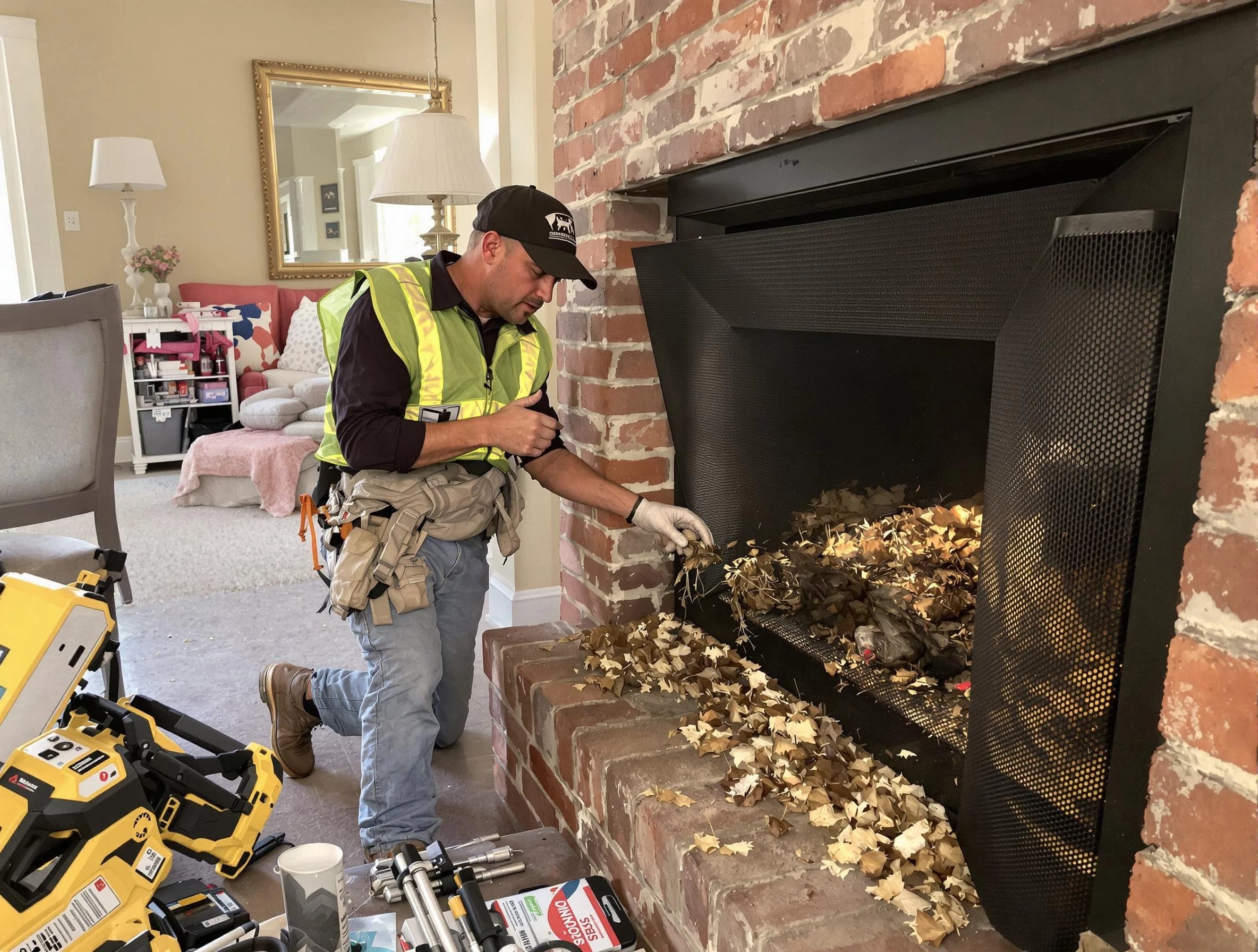 Safe screening installation by Tolleson Chimney Sweep in Tolleson, AZ
