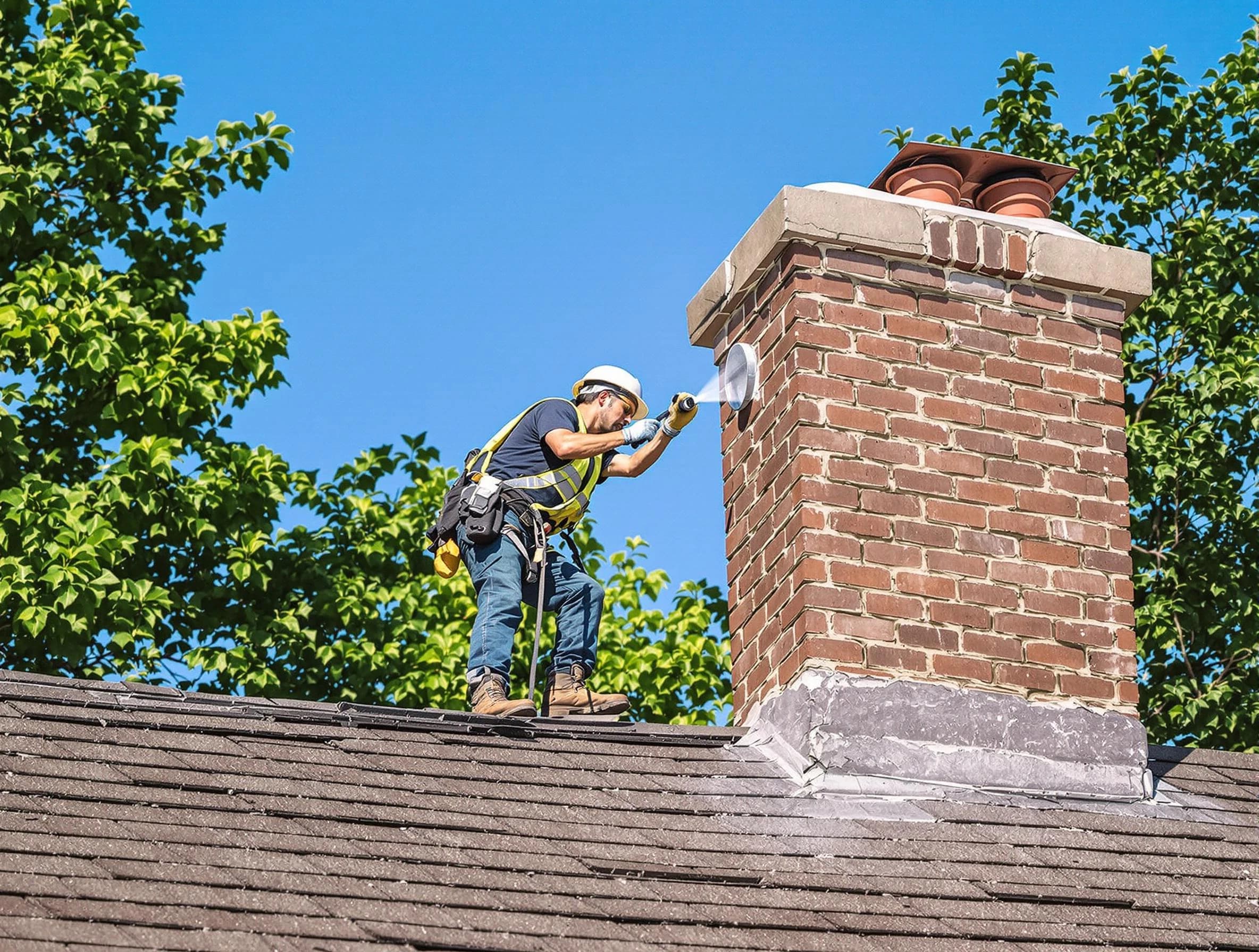Tolleson Chimney Sweep performing an inspection with advanced tools in Tolleson, AZ