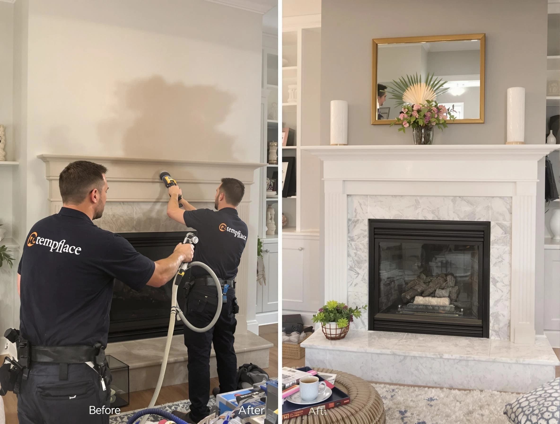 Professional soot removal by Tolleson Chimney Sweep team in Tolleson, AZ
