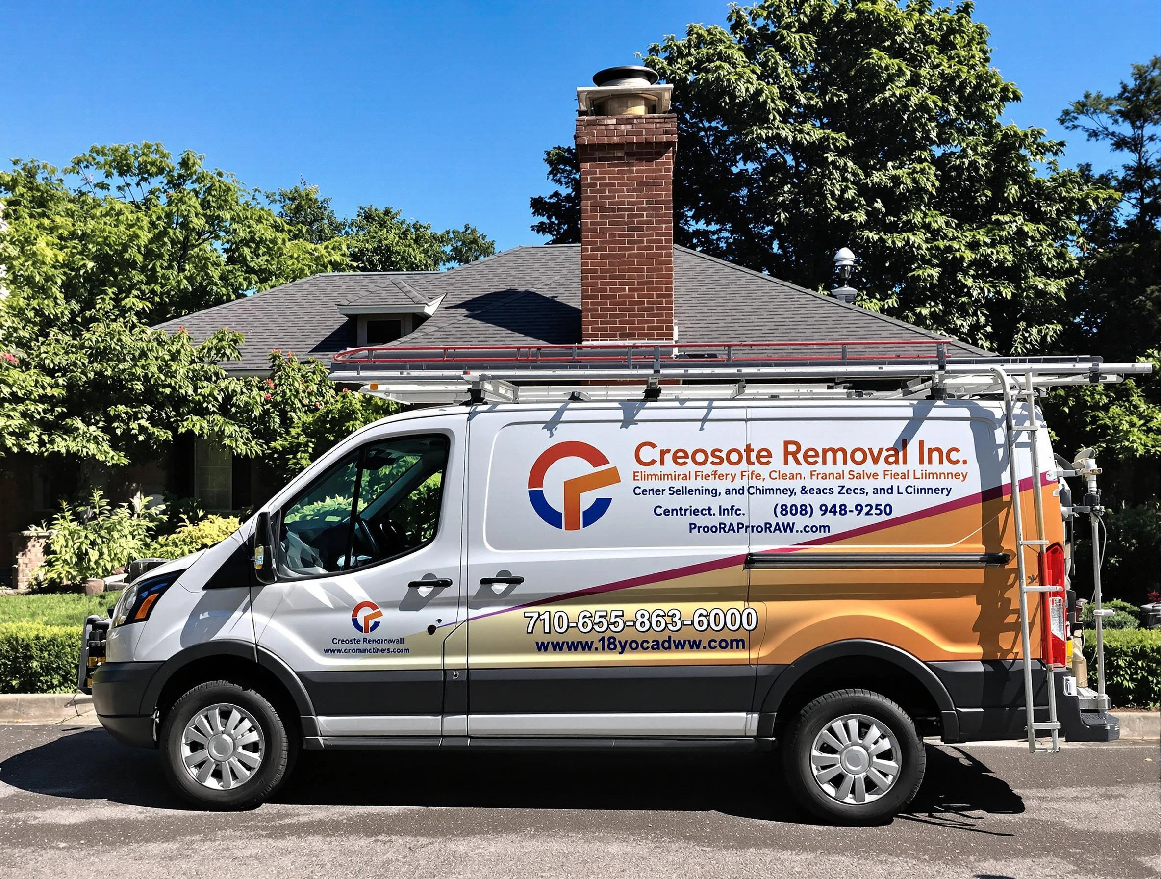 Tolleson Chimney Sweep technician removing creosote safely in Tolleson, AZ